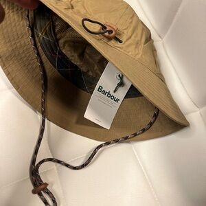 Barbour Light Brown Bucket Hat